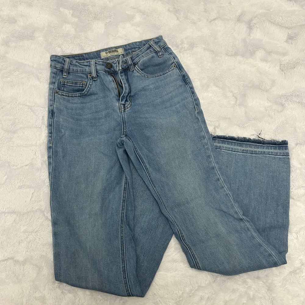Rock & Roll Cowgirl Light Blue Straight Leg Jeans